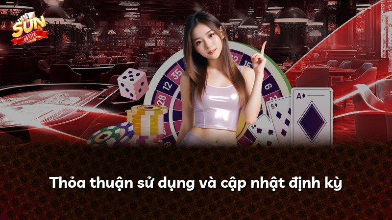 Thỏa thuận sử dụng và cập nhật định kỳ