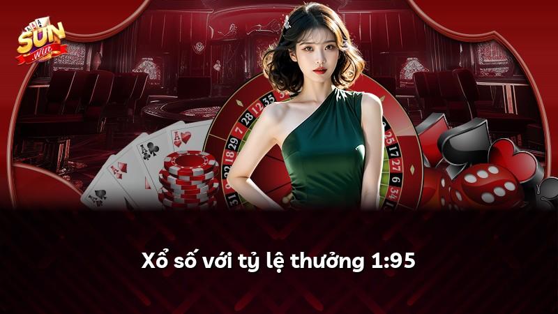 Xổ số với tỷ lệ thưởng 1:95